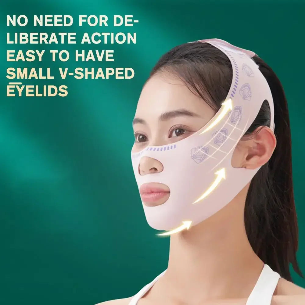 Wholesalewrinkle Bandage Breathable V Face Band Cheek Lift up Face Thin Mask Reduce Double Chin V-Line Shaping Bandage Anti