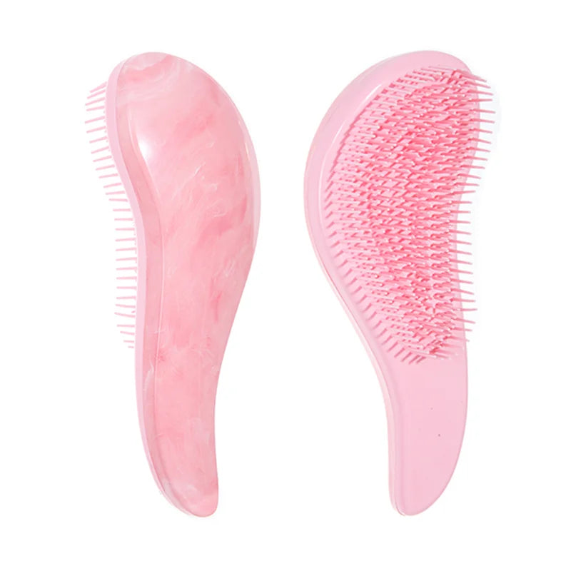 Brosse À Cheveux Démêlante Magique, 1 Pièce, Paille De Blé Douce, Peigne De Massage Du Cuir Chevelu, Antistatique, Brosse De